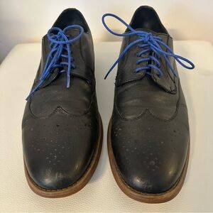 Florsheim Leather Lace-Up Dress Shoes – Black | Men’s 10D